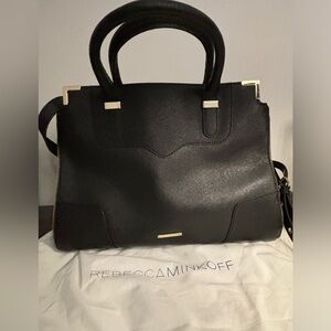 Rebecca Minkoff top handle purse with crossbody strap